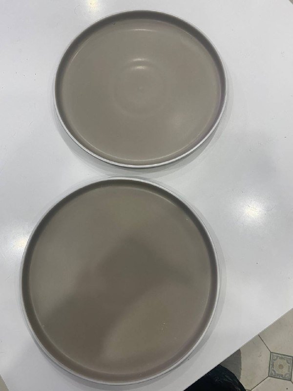 2 большие тарелки