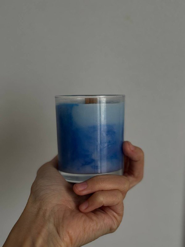 Парфюмированные свечи ручной работы три аромата