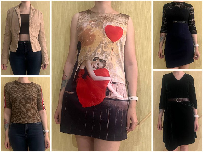 Пиджак Reserved, Кофта Bershka, Платье Oodji, Платье кружевное, Бархатное платье на заказ