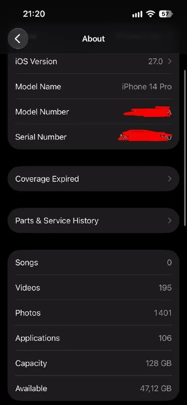 iPhone 14 Pro 128 ГБ 1