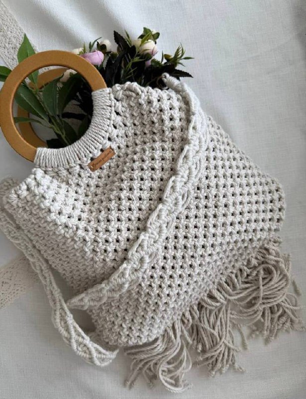 Сумки из макраме ручной работы