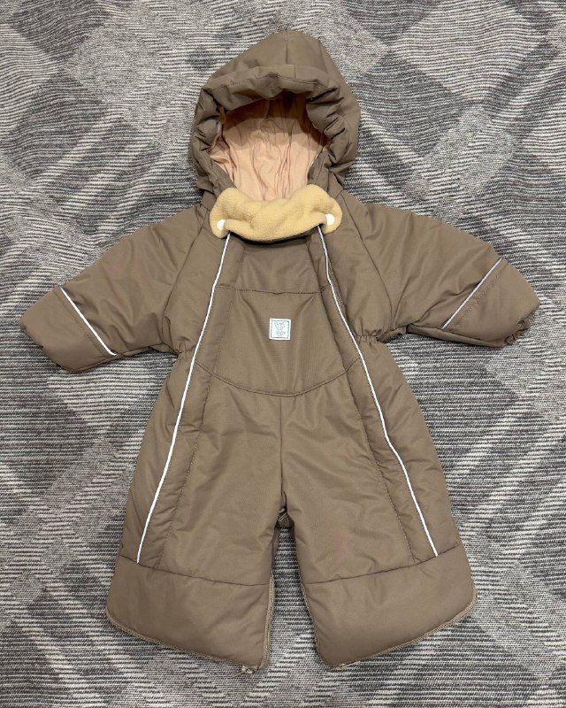 Комбинезон-трансформер детский с овчиной 3