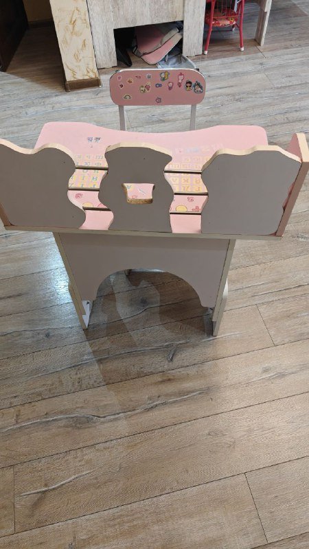 Детский стол и стул регулируемый 4