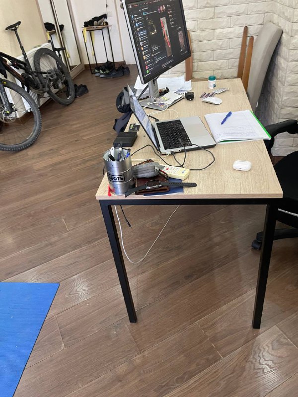 Рабочий стол 120х60х75см 2