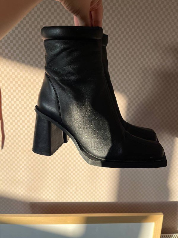 Кожаные сапоги Hally из TopShop 38 размера 2