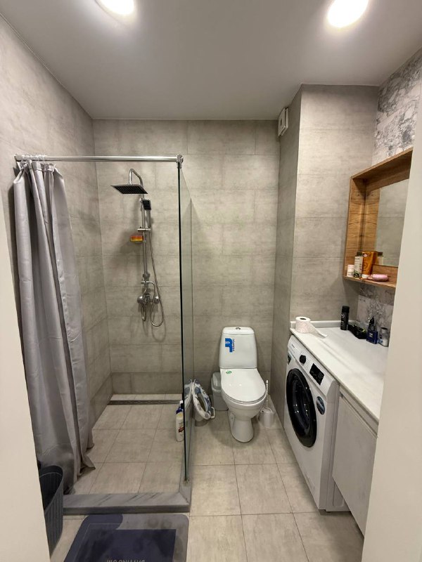 Сдаётся уютная квартира в новом доме, 40м², 1 спальня, студия 7