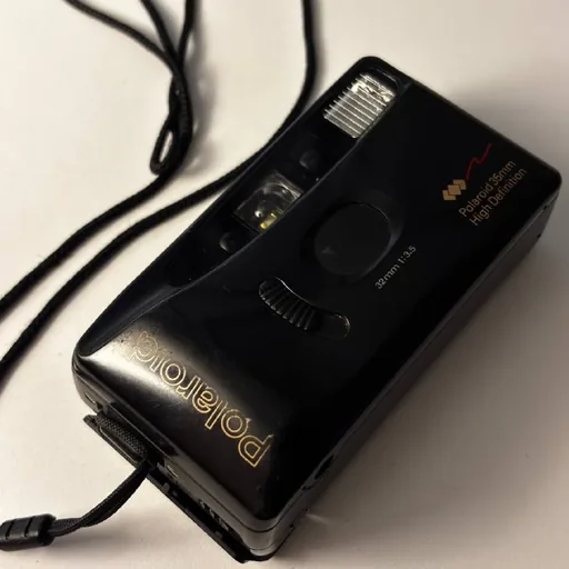 Винтажный плёночный фотоаппарат Polaroid 35mm с чехлом