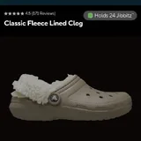 Новые оригинальные Crocs Classic Fleece Lined Clog 3