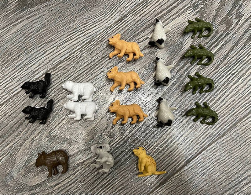 Фигурки игрушечные динозавры, животные, персонажи 2