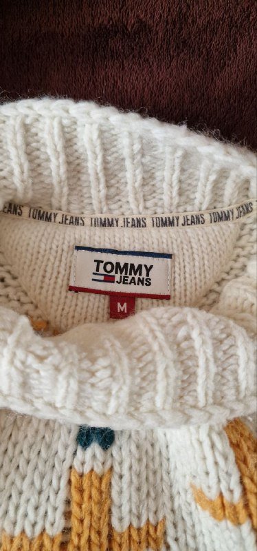 Свитер Tommy Hilfiger Jeans размер М оверсайз 2