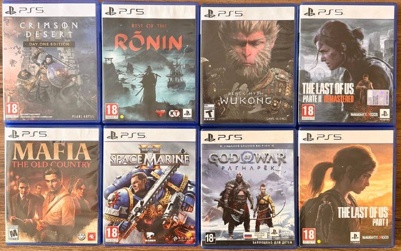 Игры на дисках для Sony PlayStation 5