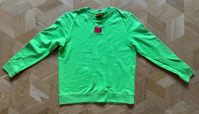 Салатовый свитшот HUGO 2