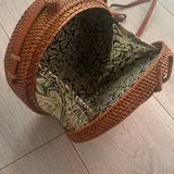 Сумки джинсовая, плетенная, черная 3