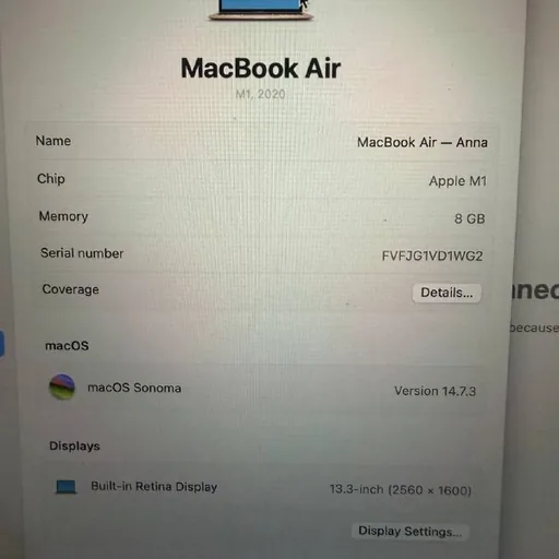 MacBook Air M1