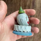 Деревянная фигурка клоуна 2
