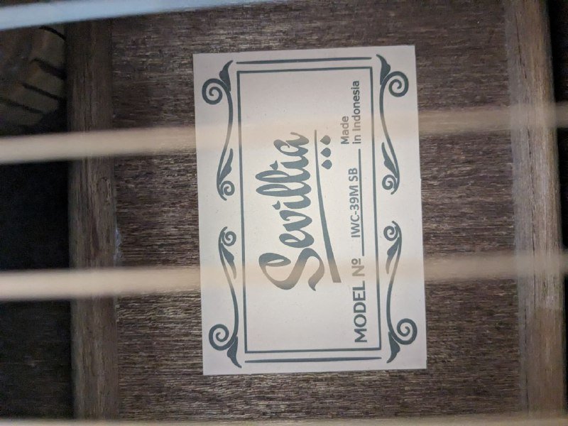Гитара акустическая Sevillia 4