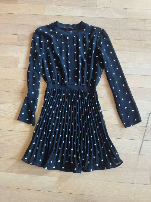 Джинсы HM wide leg, Платье Maje, Пиджак Mango, Платье Zara, Платье All Saints 2