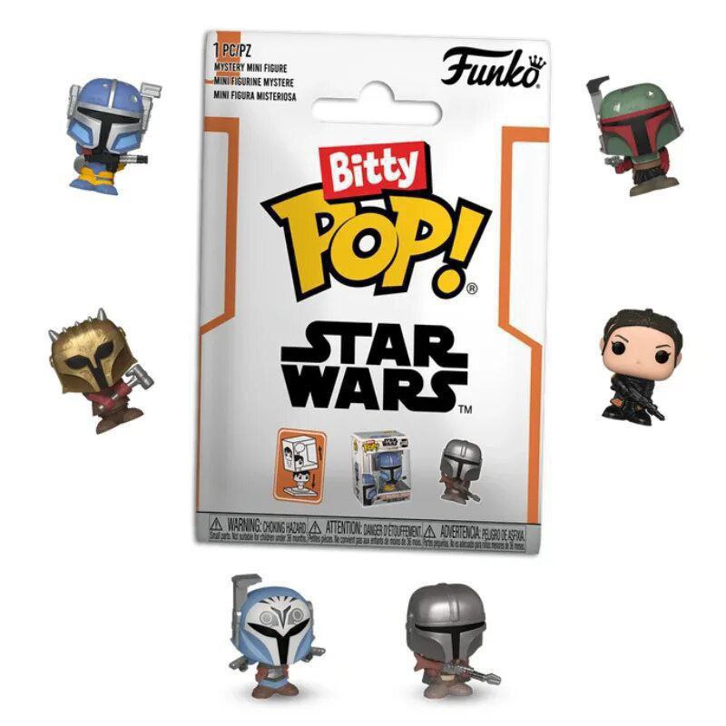Коллекционные фигурки Bitty Pop DC, Star Wars, Disney, Миньон 4
