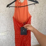 Женский комбинезон с пайетками 4
