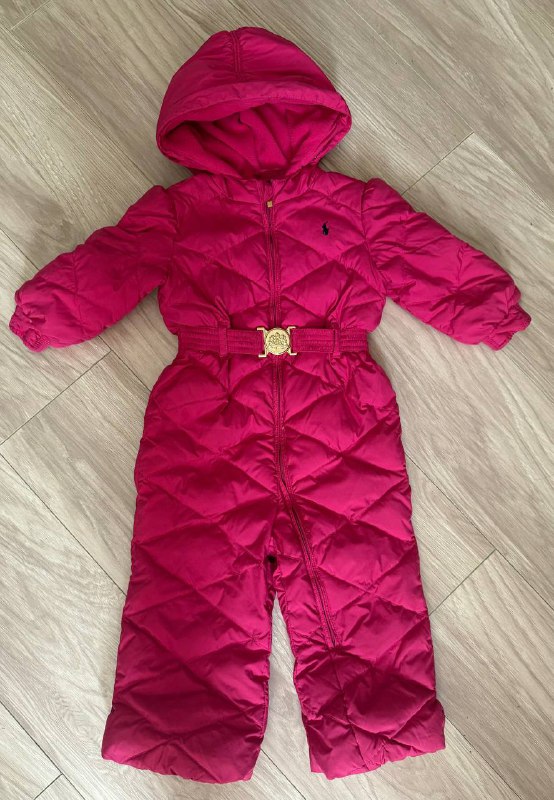 Зимний комбинезон Ralph Lauren детский 2T с шапкой 1