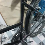 Немецкий велосипед Shimano, перекрашен в черный 3