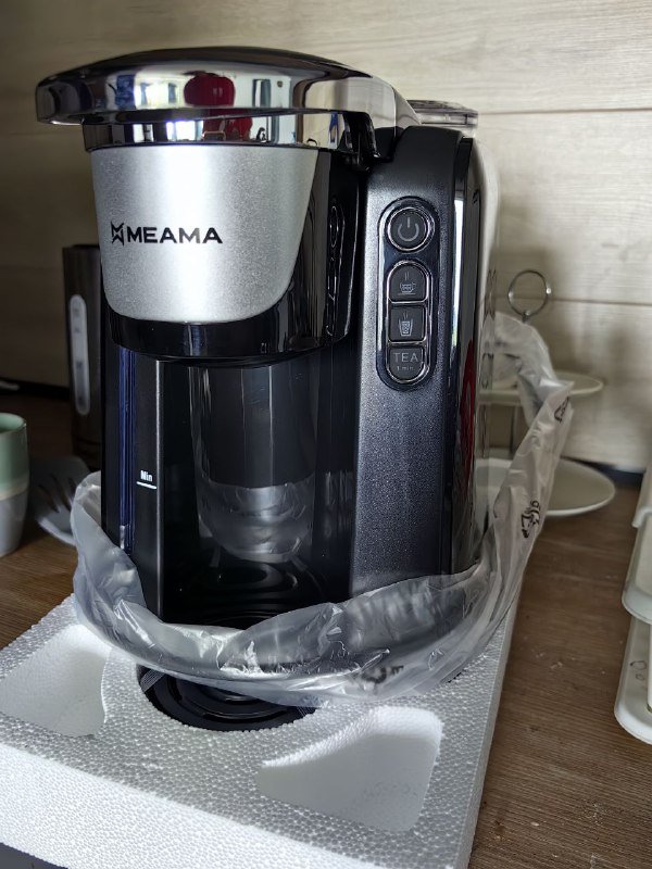 Капсульная кофемашина Meama новая с капсулами