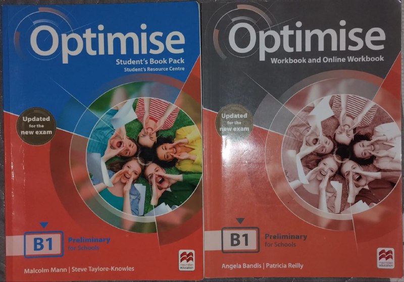 Учебники What A World 2, Destination B1, Optimise B1/B2, Литература 11 класс 2