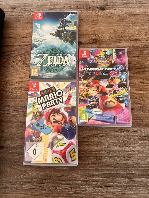 Nintendo Switch, аксессуары, игры 2