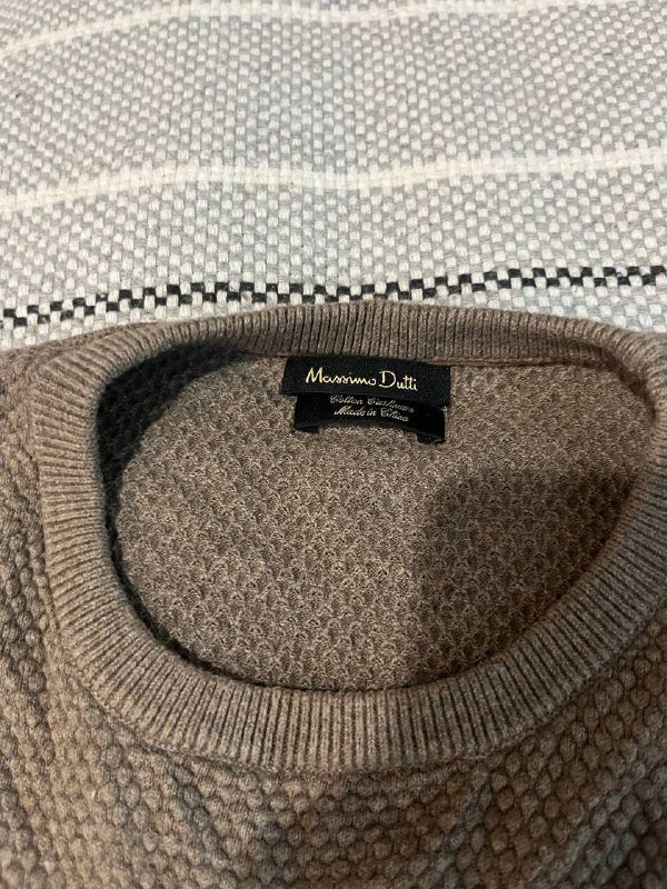Платье туника, свитер белый, джемпер Massimo Dutti 4