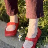 Кожаные балетки Clarks 3