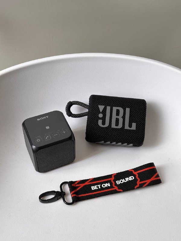 Портативная колонка JBL go3, Sony SRS-Х11, Тетрис