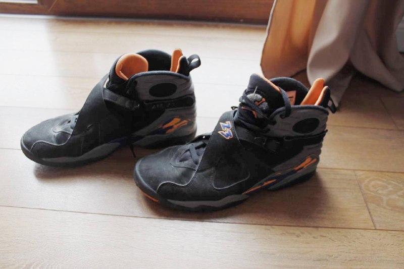 Nike Air Jordan 8 VIII Retro Phoenix Suns кроссовки 3
