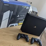 Sony PlayStation 4 Pro, 2 джойстика, PlayStation Plus Deluxe 5