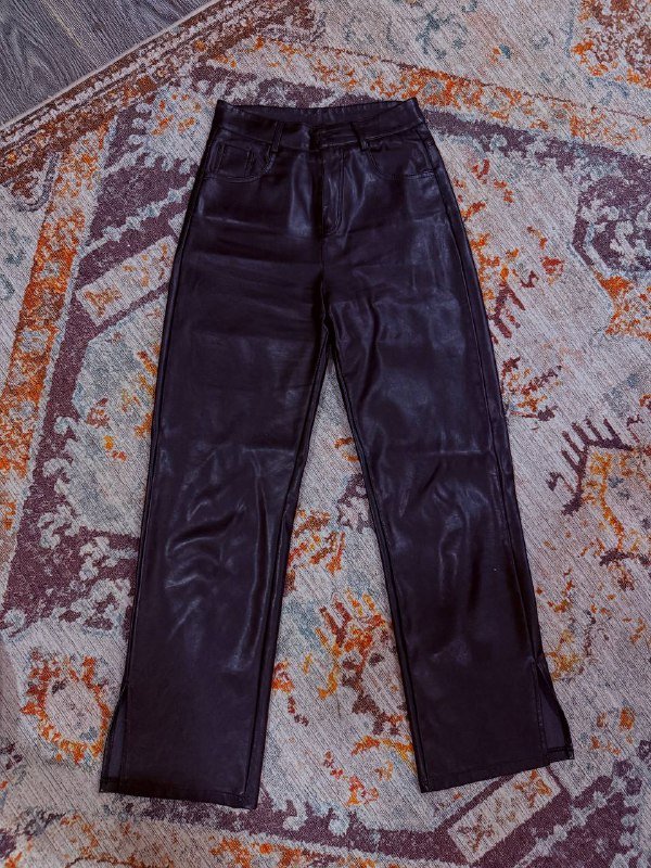 Штаны кожаные s размер