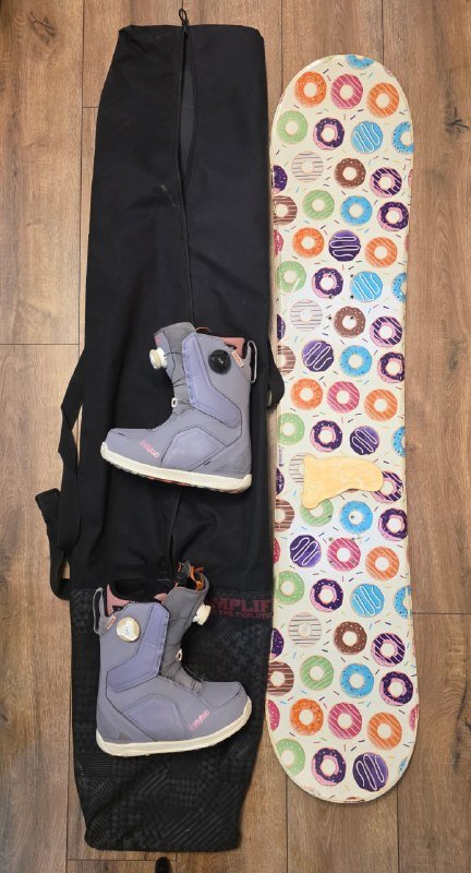 Сноуборд BF 135см, ботинки Thirty-Two Binary BOA, чехол