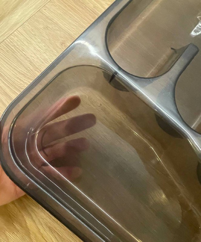 Большой лоток для столовых приборов из пластика 2