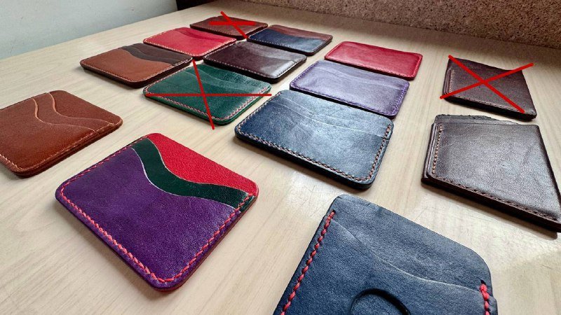 Картхолдеры из натуральной кожи ручной работы 2