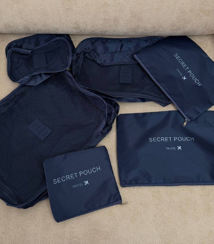 Органайзер для чемодана и путешествий набор из 6 предметов