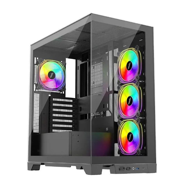 Компьютерные корпуса, мониторы Samsung и BenQ 1