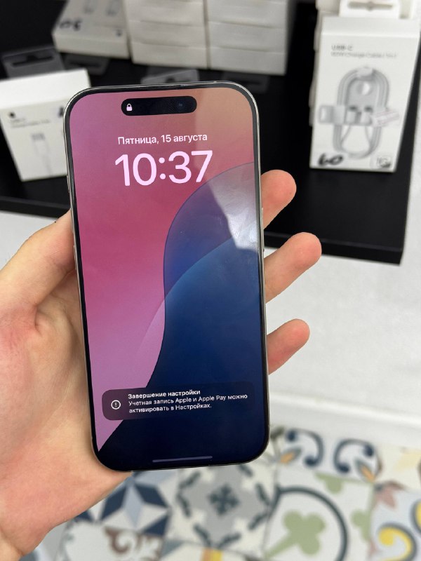 iPhone 16 Pro 128 GB серый титановый