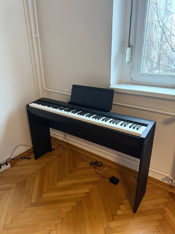 Цифровое пианино Roland FP30X, стойка, педаль