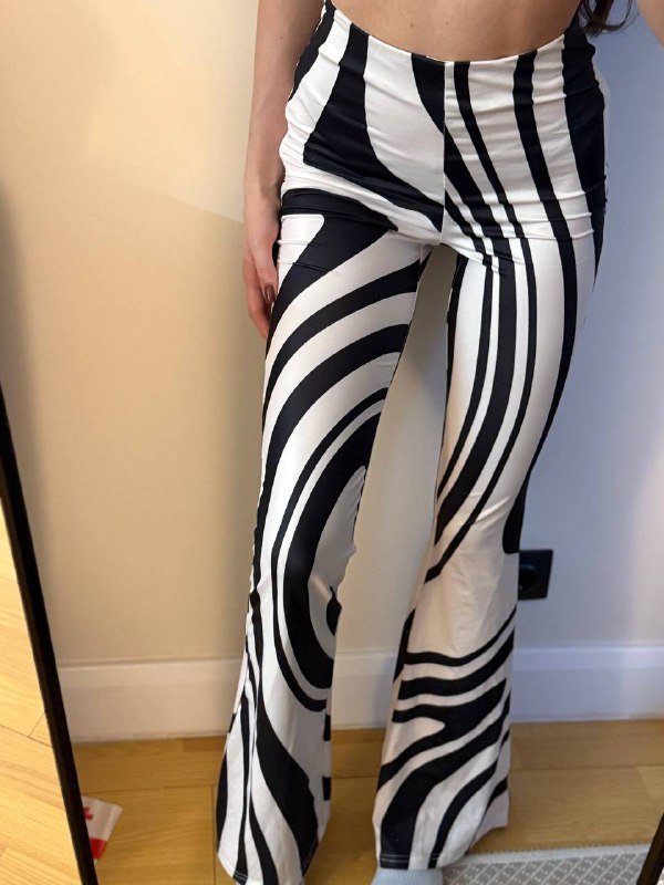 штаны-лосины клёш, женские штаны брюки, юбка миди с вышивкой 2