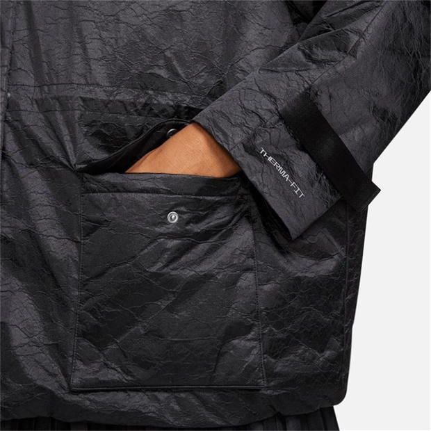 Женская куртка-пуховик NIKE L oversize черная 5