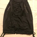 Чёрные шорты New Look, чёрная юбка, кофта с блёстками, чёрные шорты, джинсовая юбка 2
