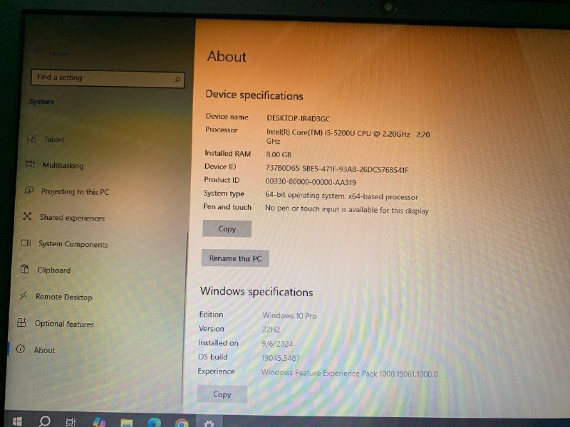 HP ноутбук 6