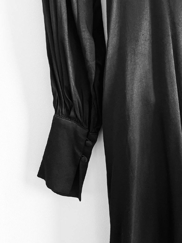 Платье макси из плотной атласной вискозы Love Republic, размер S 3