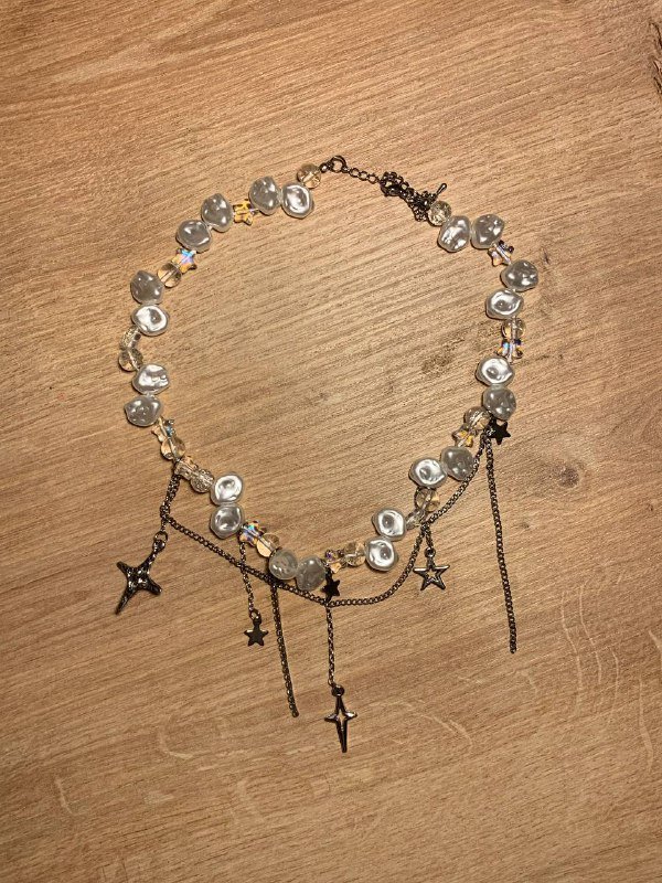 Колье из искусственного жемчуга, браслеты, заколка