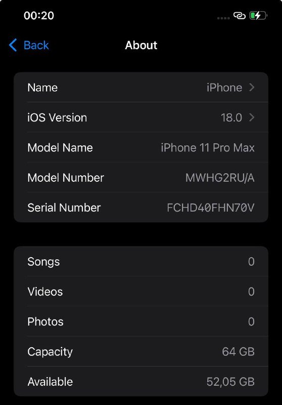 iPhone 11 Pro Max 64 Gb 4