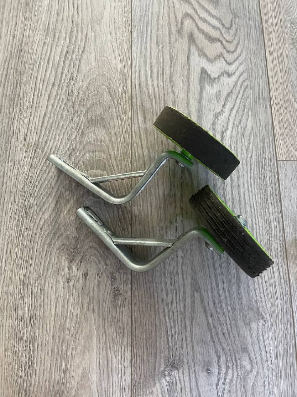 Детский велосипед 14 с дополнительными колесами 6