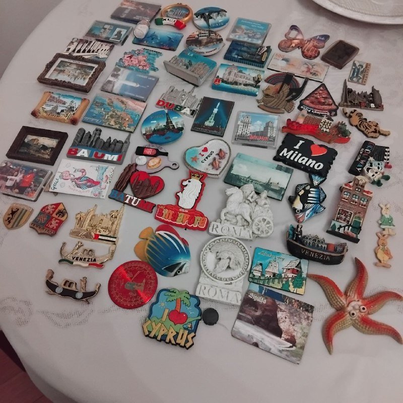 Магниты коллекционные разные